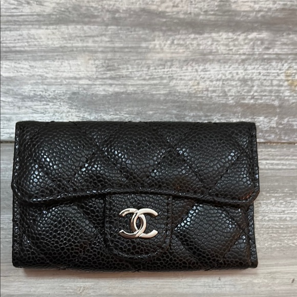 Chanel Black Quilted key holder - Picture 1 of 5